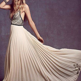 Free People Womens Belle of the Ball Maxi