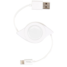 AmazonBasics Apple-Certified Retractable Lightning to USB Cabl...