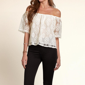 Newport Peninsula Off-The-Shoulder Shirt