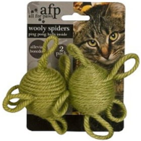 AFP Wooly Spiders Cat Toy (2 Pack) - £2.29