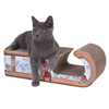 Christmas Sleigh Cardboard Scratch Furniture