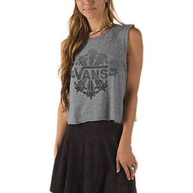 Exploder Code Cropped Muscle Tee | Shop at Vans