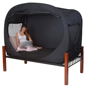 Privacy Pop Bed Tent at Brookstone?Buy Now!