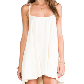 For Love & Lemons REVOLVE Exclusive Cherry Pop Dress in Cream