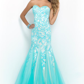 2015 Blush Mermaid Prom Dress 10013