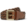 PRODUCT - Mulberry - Woven-Leather Belt - 365726 | MR PORTER
