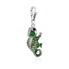 Chameleon Charm with Swarovski Crystals