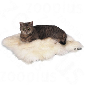 Trixie Sheepskin Cat Cushion