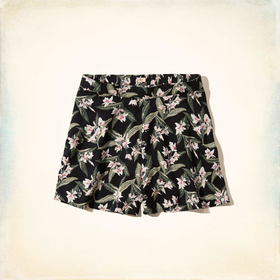 Drapey Culotte Shorts