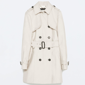 COTTON TRENCHCOAT