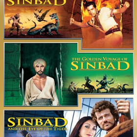 Sinbad And The Eye Of The Tiger/The 7th Voyage/The Golden Voyage [DVD]