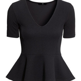 H&M Peplum Top $17.95