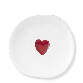 Valentine's Day Plates, Set of 4