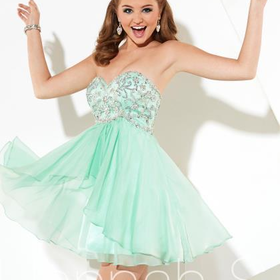 2014 Hannah S Flowy Homecoming Dress 27925