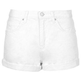 MOTO White Rosa Shorts - White