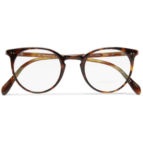 Oliver Peoples - Sir O'Malley Round-Framed Acetate Glasses | MR PORTER