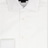 DUCHAMPContrast-cuff herringbone shirt