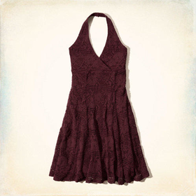 Hawthrone Lace Halter Dress