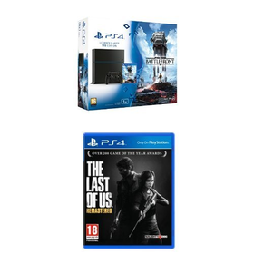 Sony PlayStation 4 1TB with Star Wars Battlefront and The Last of...