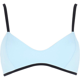 River Island Womens Blue cami bikini top