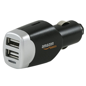 30% Off on AmazonBasics 4.0 Amp Dual USB Car Charger (High...