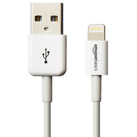 AmazonBasics Apple Certified Lightning to USB Cable - 10 cm (4...