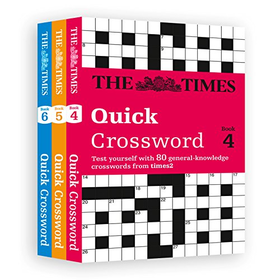 Times Quick Crossword Gift Set 3 Book Set
