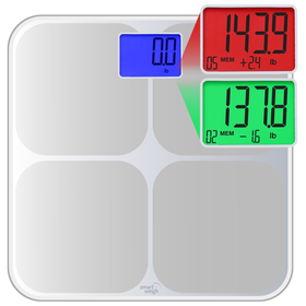 Smart Weigh SMS500 Digital Bathroom Scale, High Accuracy, ...