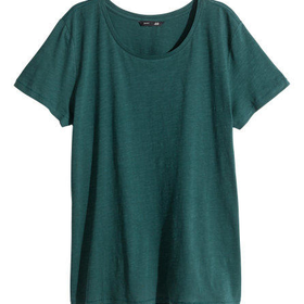 T-shirt in Slub Jersey - from H&M