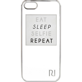 River Island Womens White slogan iPhone 5 phone case