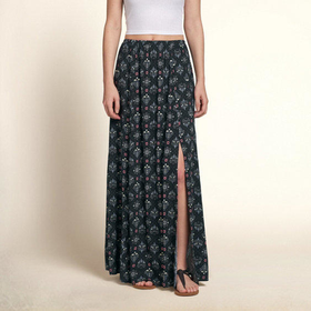 Rayon Maxi Skirt