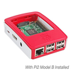 Raspberry Pi 2 White and Red Case with Power 5V 1A Supply