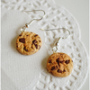Scented Extra Chunky Chocolate Chip Cookie Earrings- Food jewelry