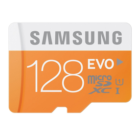 Samsung Memory 128GB Class 10 EVO MicroSDXC Memory Card with SD Adapter