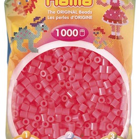 Midi Hama Beads - Fluorescent Pink (33)