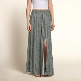 Rayon Maxi Skirt