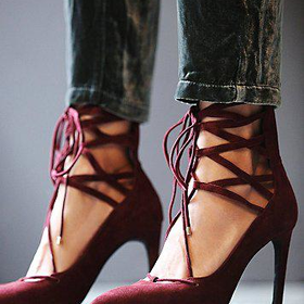 Jeffrey Campbell + Free People Womens Hierro Heel