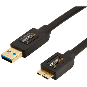 AmazonBasics 3.0 A-Male to Micro B USB 0.9m Cable