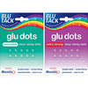 2 Packs of Bostik Blu Tack Adhesive Dots