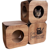 CatFurNature.co.uk Wood Effect Cubes
