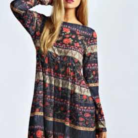 Ruby Oversized Smock Dress