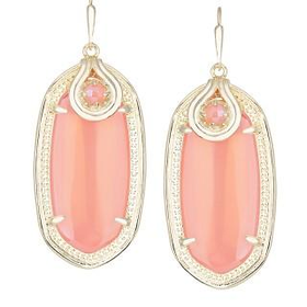 Porter Earrings in Iridescent Tangerine - Kendra Scott Jewelry