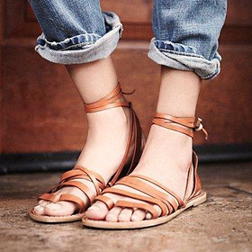 Womens Harpoon Wrap Sandal