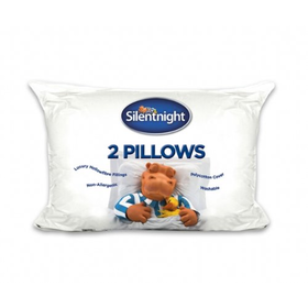 Silentnight Hollowfibre Pillow, Pack of 2