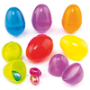 Coloured Plastic Eggs (Pack of 12)