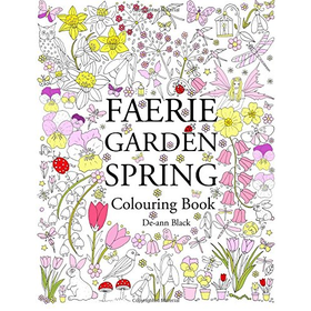 Faerie Garden Spring: Colouring Book