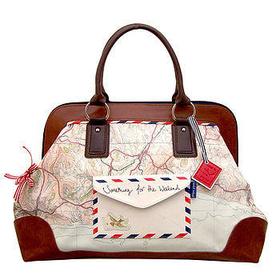 Vintage-Inspired Travel Weekend Bag