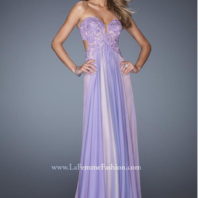 2014 La Femme Elegant Chiffon Prom Dress 19745