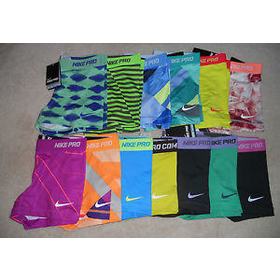 Nike Pro 2.5" Core Essentials Compression Shorts (1-Pair) Yoga Spandex