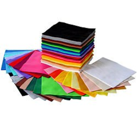 Special Assorted felt pack - 15 x A4 soft durable felt sheets in 15 assorted colours